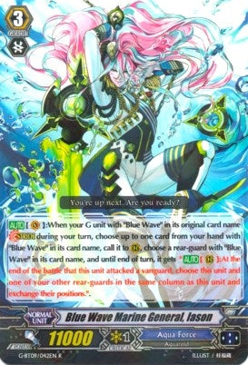 Blue Wave Marine General Iason (9042) [G-BT09] - Cardfight Vanguard Single