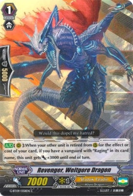 Revenger Weitgore Dragon (9058) [G-BT09] - Cardfight Vanguard Single