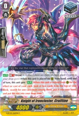 Knight of Ironcluster Craiftine (9064) [G-BT09] - Cardfight Vanguard Single