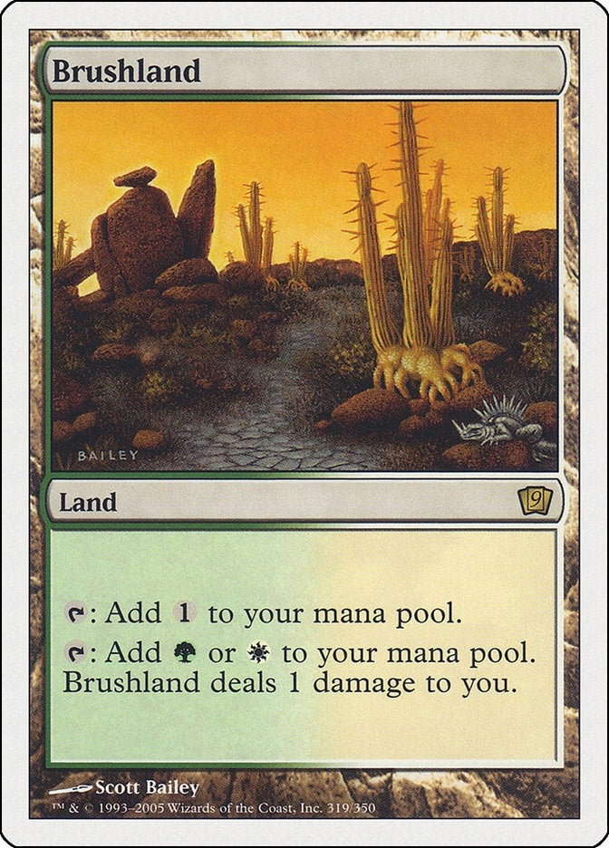Brushland (319) [9ED] - MTG Single