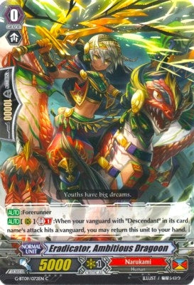 Eradicator Ambitious Dragoon (9072) [G-BT09] - Cardfight Vanguard Single