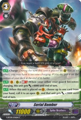 Serial Bomber (9076) [G-BT09] - Cardfight Vanguard Single