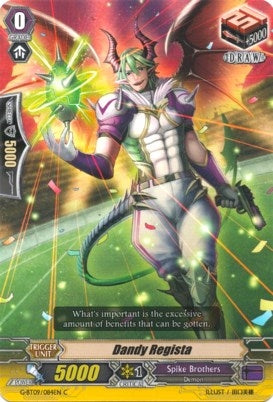 Dandy Regista (9084) [G-BT09] - Cardfight Vanguard Single