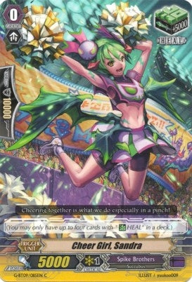 Cheer Girl Sandra (9085) [G-BT09] - Cardfight Vanguard Single