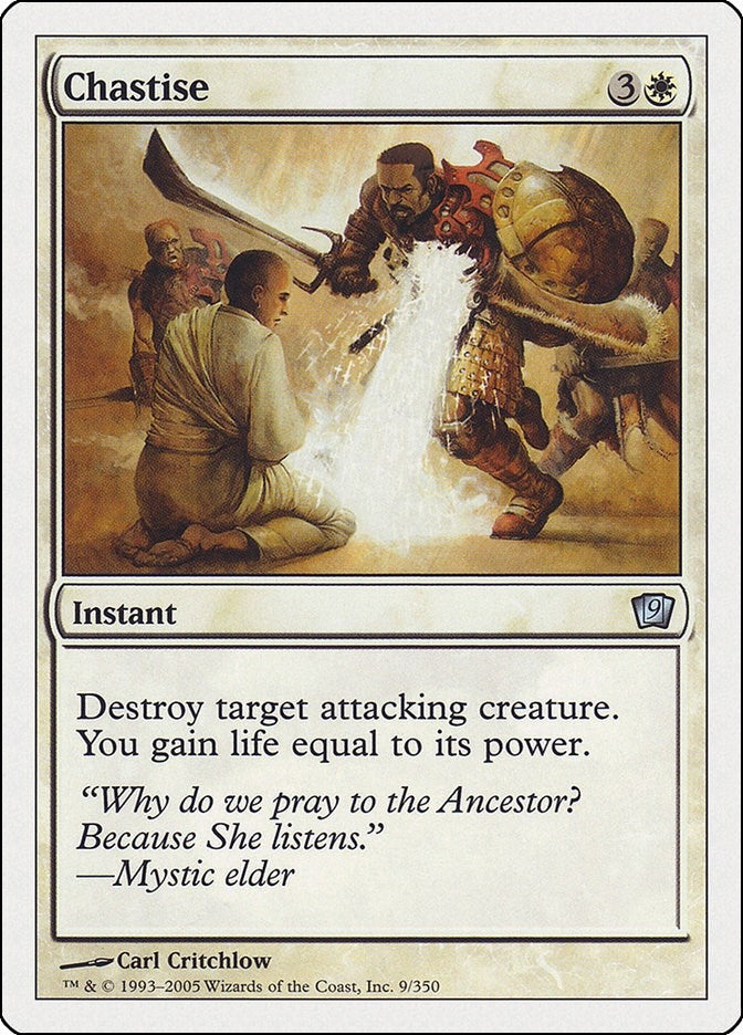 Chastise (9) [9ED] - MTG Single