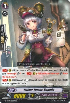 Pulsar Tamer Nepada (9088) [G-BT09] - Cardfight Vanguard Single