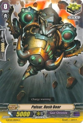Pulsar Rush Boar (9090) [G-BT09] - Cardfight Vanguard Single