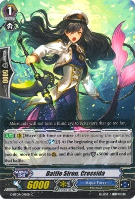 Battle Siren Cressida (9098) [G-BT09] - Cardfight Vanguard Single