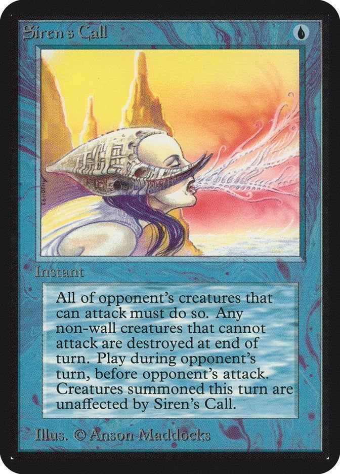Siren’s Call [LEA] - MTG Single