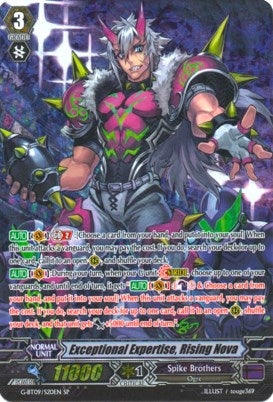 Exceptional Expertise Rising Nova (SP) (920) [G-BT09] - Cardfight Vanguard Single