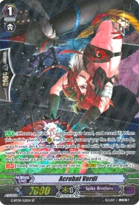 Acrobat Verdi (SP) (921) [G-BT09] - Cardfight Vanguard Single
