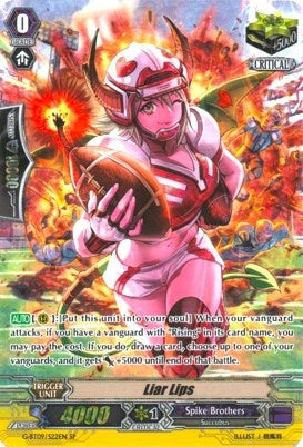 Liar Lips (SP) (922) [G-BT09] - Cardfight Vanguard Single