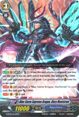 Blue Storm Supreme Dragon Glory Maelstrom (905) [G-BT09] - Cardfight Vanguard Single