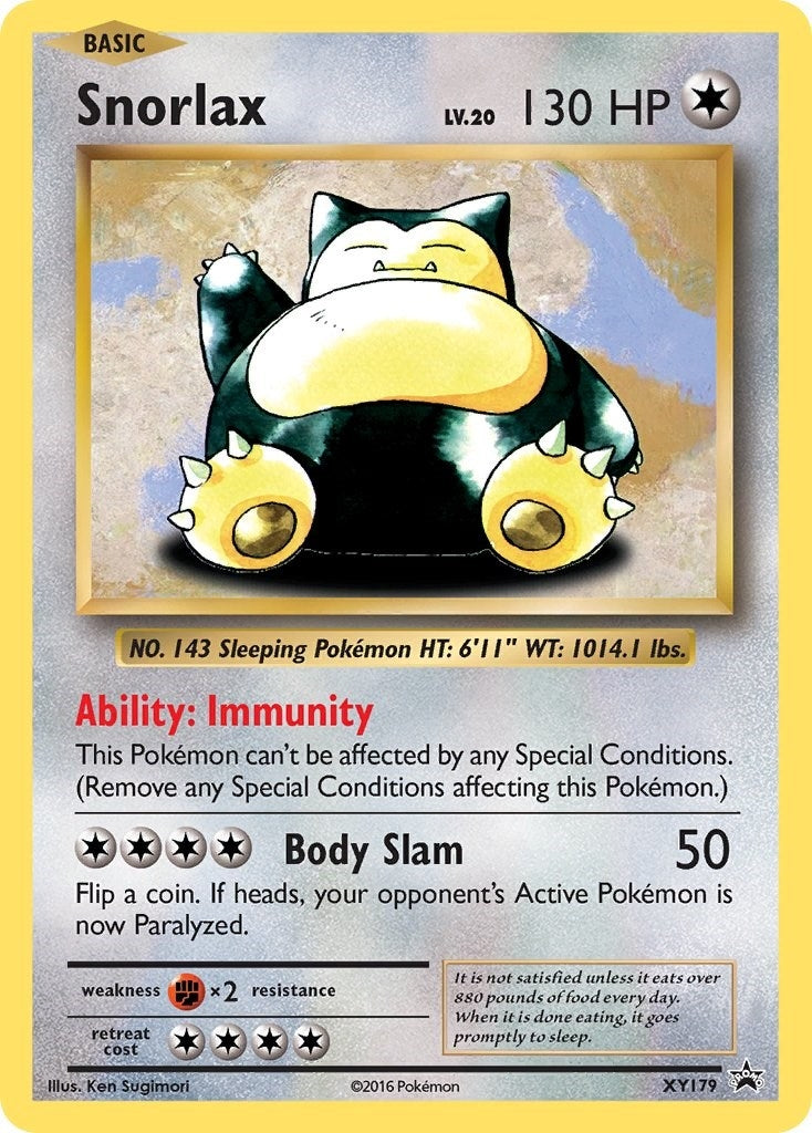 Image for Snorlax - XY179 (XY179) (XY Promos) - Pokemon