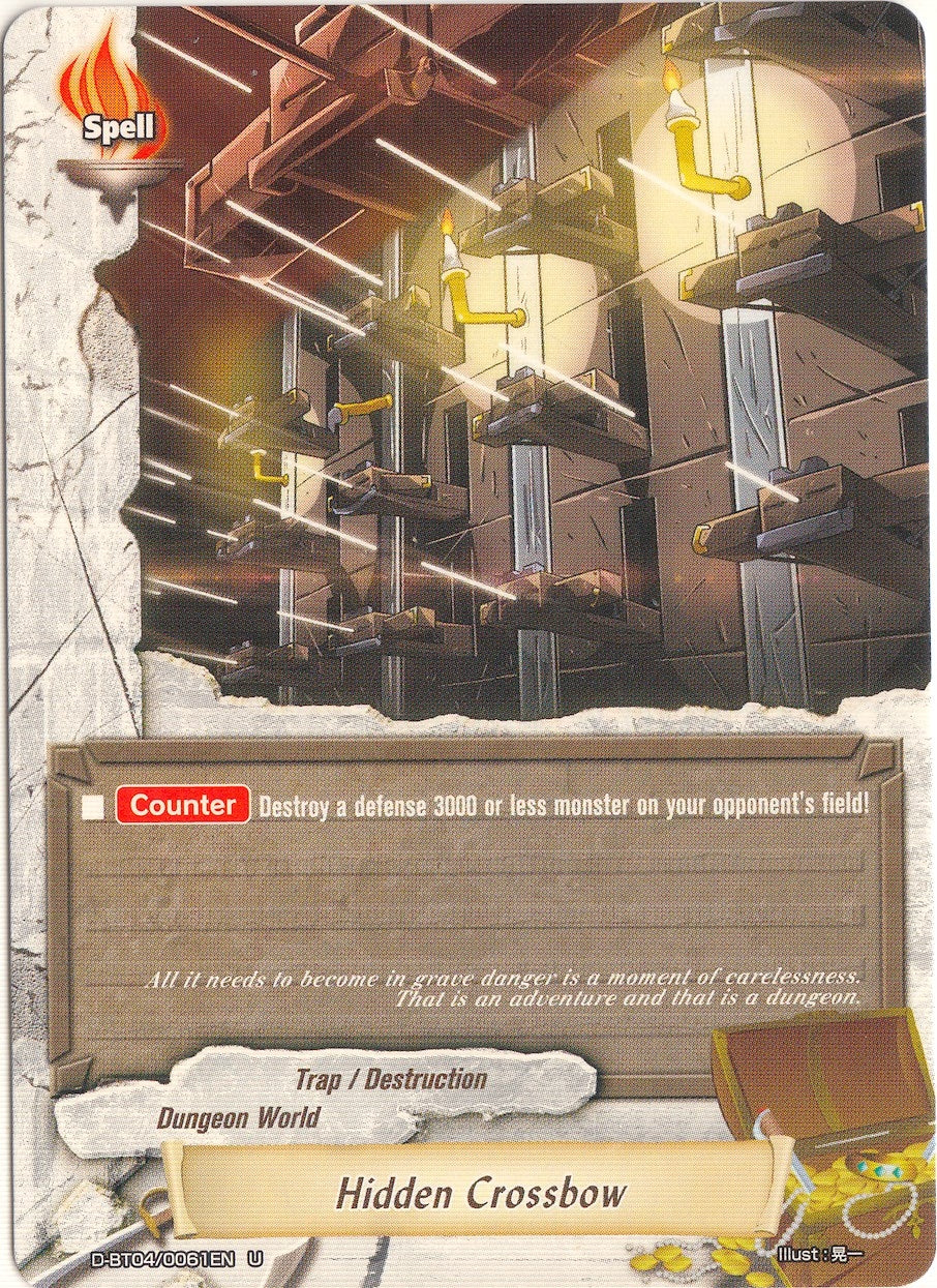 Hidden Crossbow (40061) [D-BT04] - Future Card BuddyFight Single