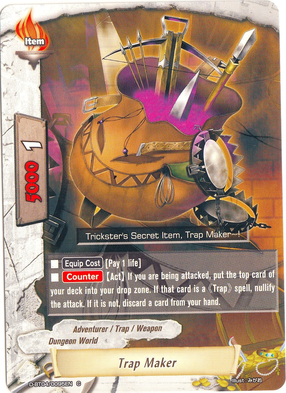 Trap Maker (40095) [D-BT04] - Future Card BuddyFight Single