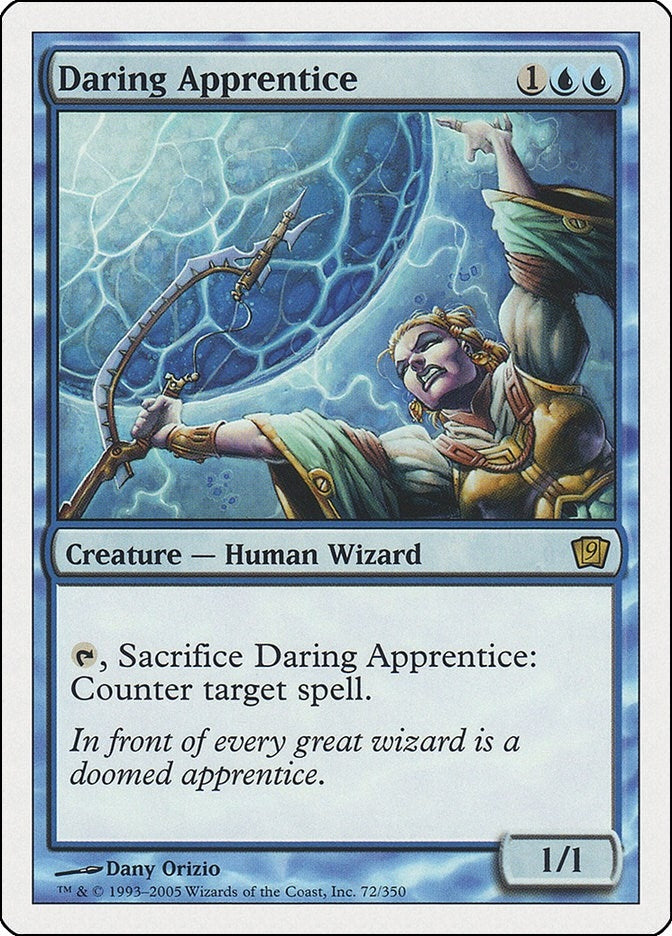 Daring Apprentice (72) [9ED] - MTG Single