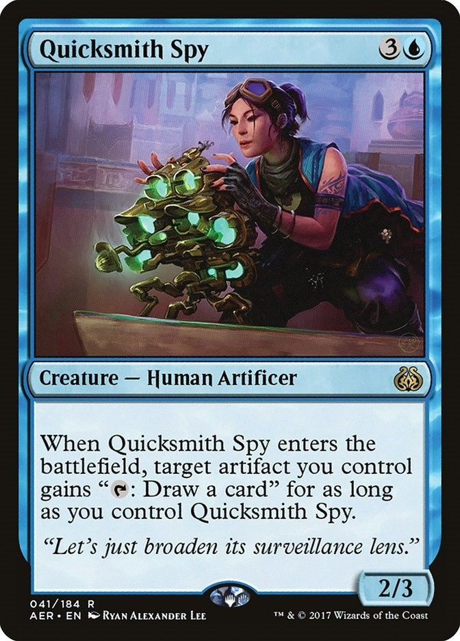 Quicksmith Spy (41) [AER] - MTG Single