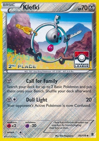 Image for Klefki - 66/119 (Pokemon League) [2nd Place] (066/119) (League & Championship Cards) - Pokemon