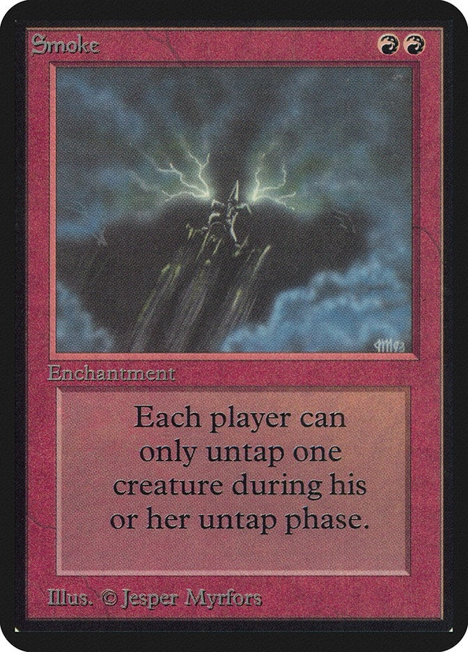 Smoke [LEA] - MTG Single