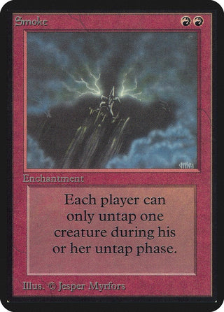 Smoke [LEA] - MTG Single