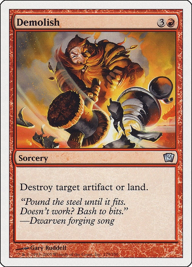 Demolish (179) [9ED] - MTG Single