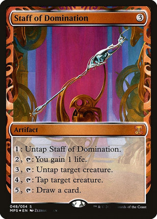 Staff of Domination (48) [MPS] - MTG Single
