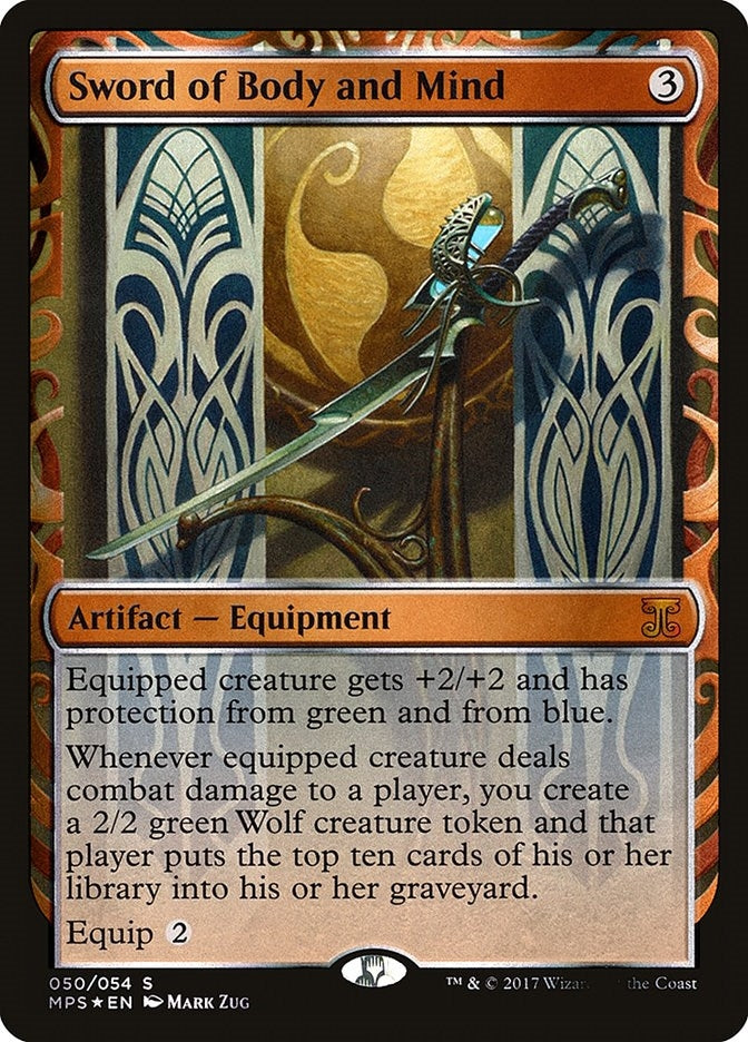Sword of Body and Mind (50) [MPS] - MTG Single