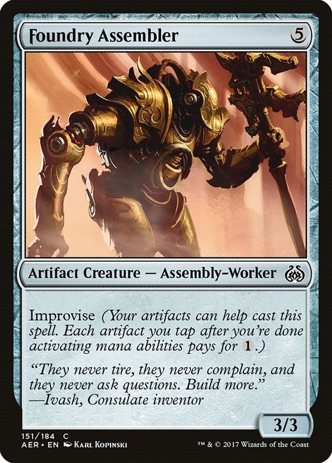 Foundry Assembler (151) [AER] - MTG Single