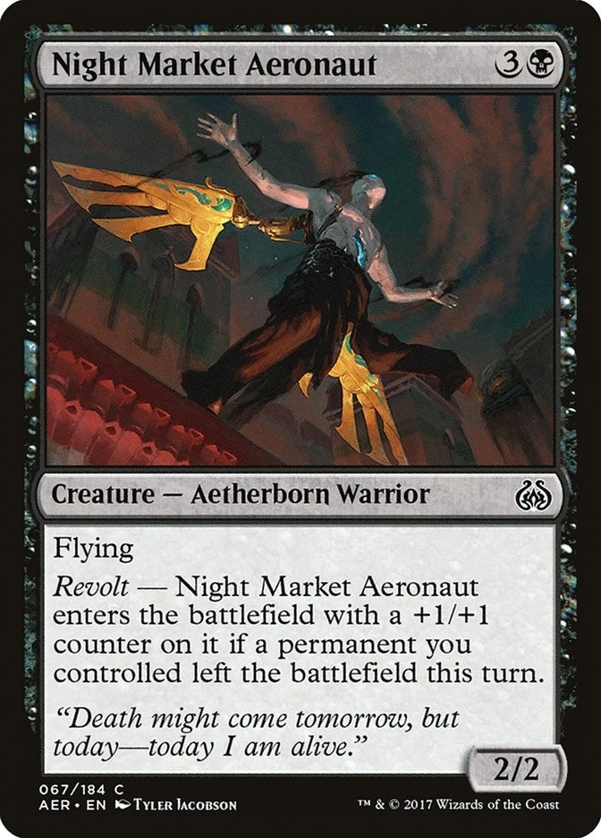 Night Market Aeronaut (67) [AER] - MTG Single