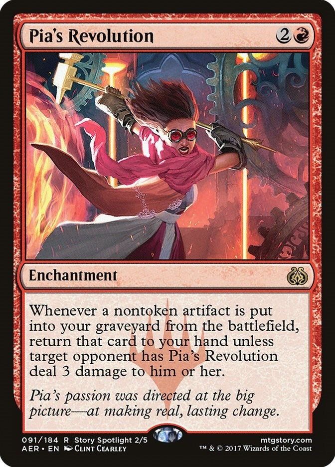 Pia’s Revolution (91) [AER] - MTG Single