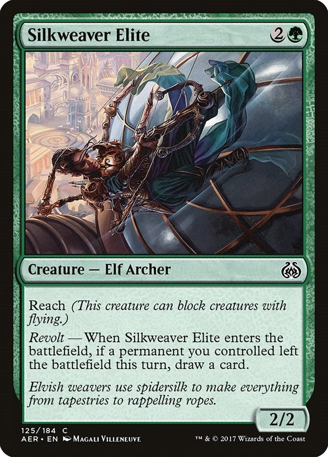 Silkweaver Elite (125) [AER] - MTG Single