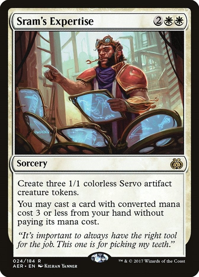 Sram’s Expertise (24) [AER] - MTG Single