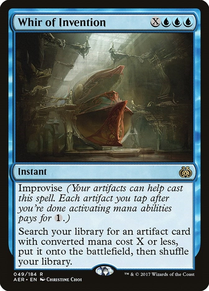 Whir of Invention (49) [AER] - MTG Single