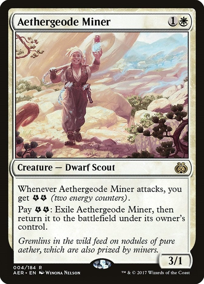 Aethergeode Miner (4) [AER] - MTG Single