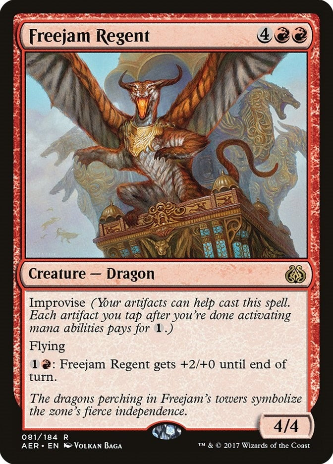 Freejam Regent (81) [AER] - MTG Single