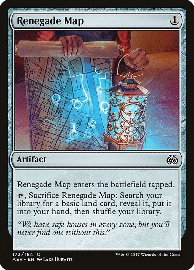 Renegade Map (173) [AER] - MTG Single