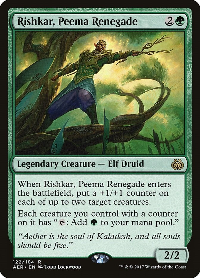Rishkar Peema Renegade (122) [AER] - MTG Single