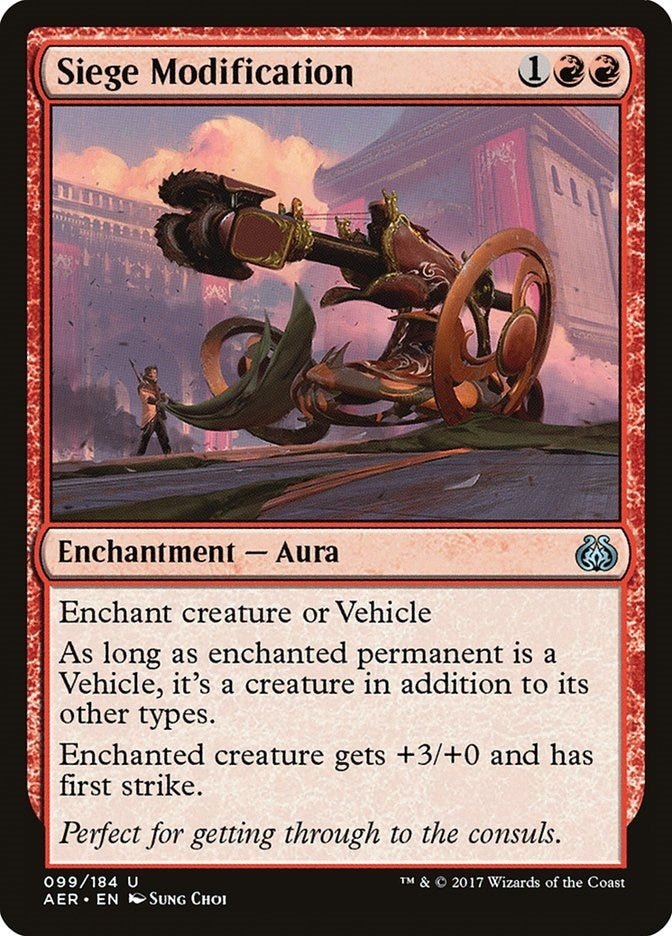 Siege Modification (99) [AER] - MTG Single
