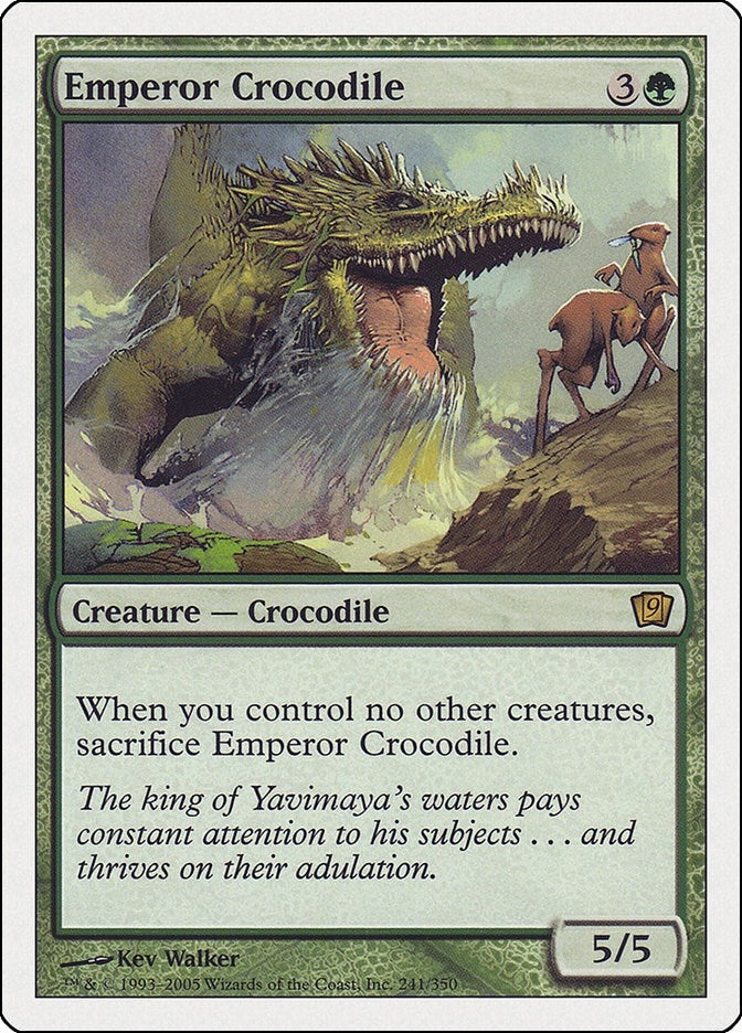 Emperor Crocodile (241) [9ED] - MTG Single