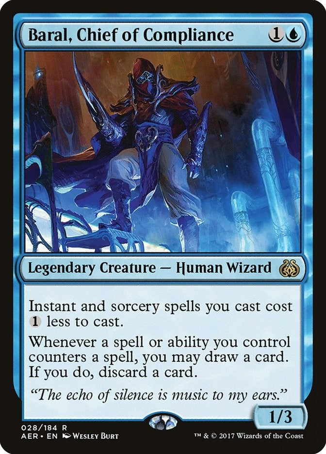 Baral Chief of Compliance (28) [AER] - MTG Single