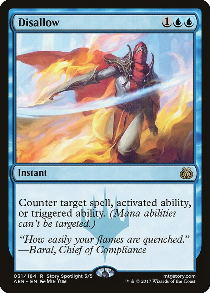 Disallow (31) [AER] - MTG Single