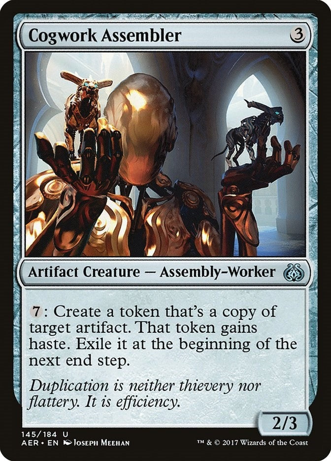 Cogwork Assembler (145) [AER] - MTG Single