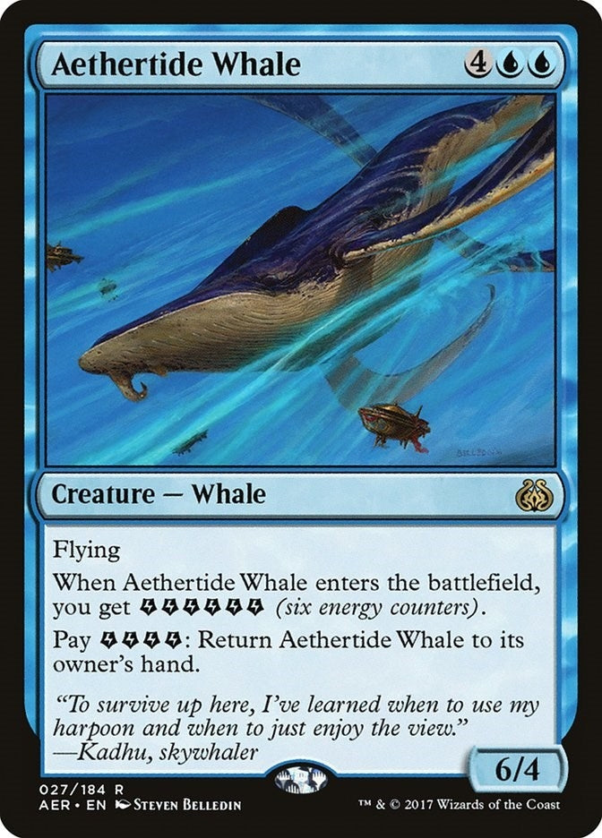 Aethertide Whale (27) [AER] - MTG Single