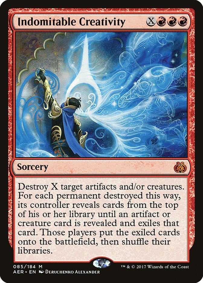 Indomitable Creativity (85) [AER] - MTG Single