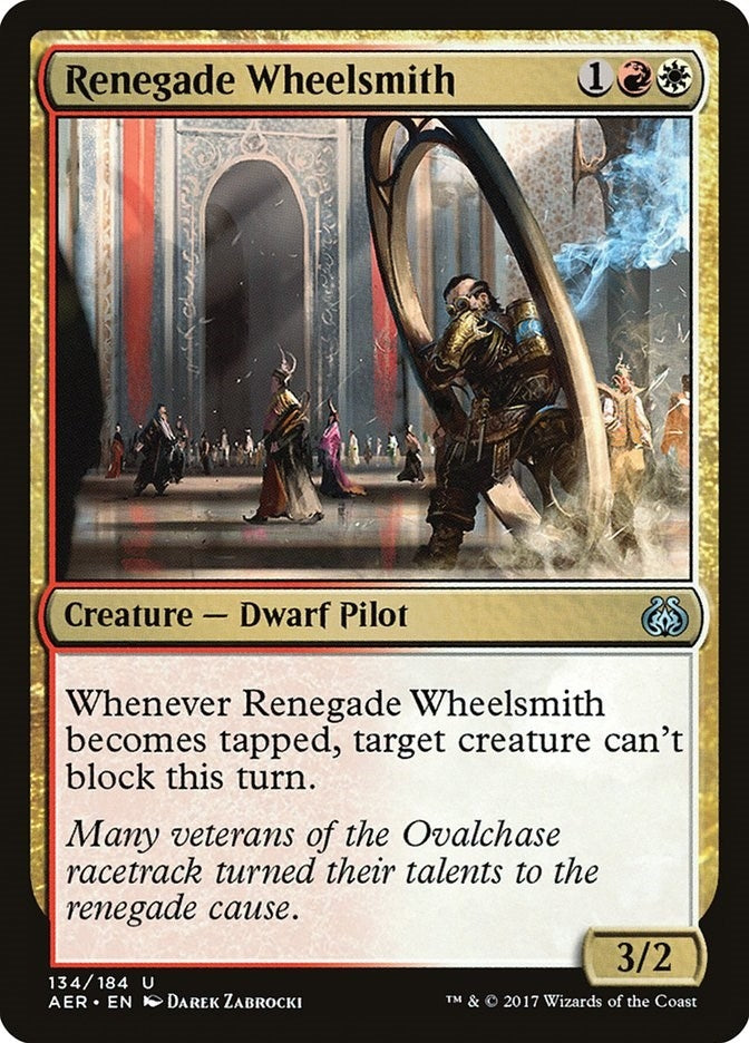 Renegade Wheelsmith (134) [AER] - MTG Single