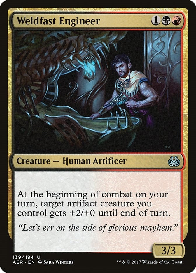 Weldfast Engineer (139) [AER] - MTG Single