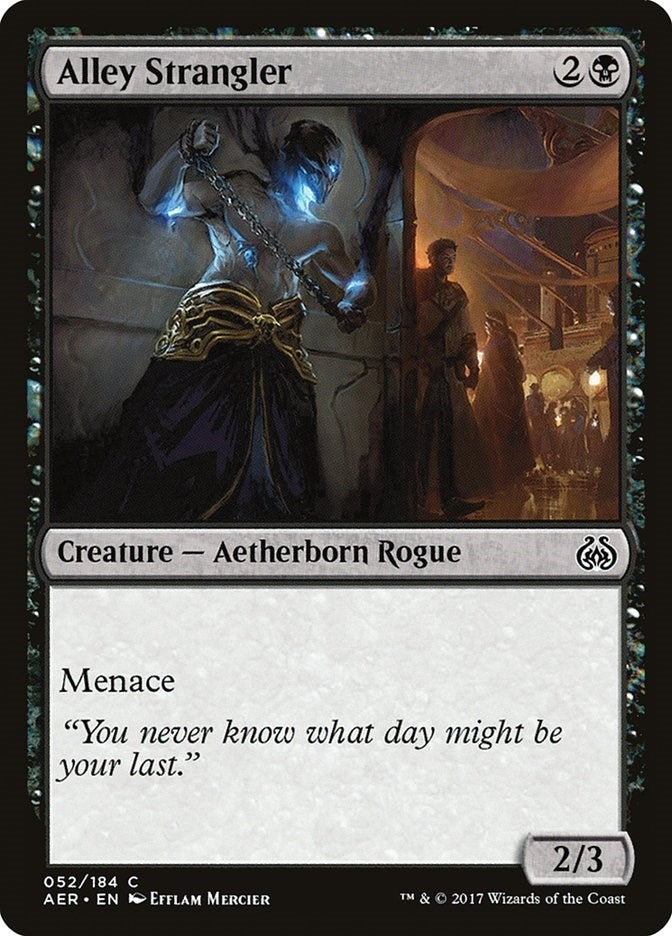 Alley Strangler (52) [AER] - MTG Single