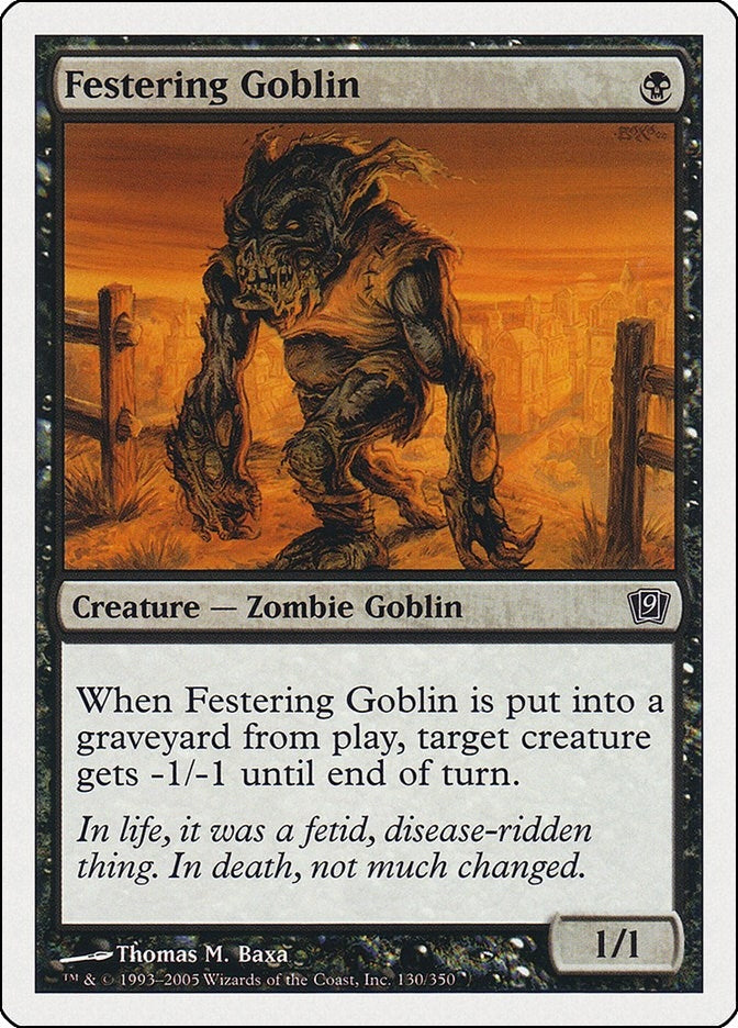 Festering Goblin (130) [9ED] - MTG Single