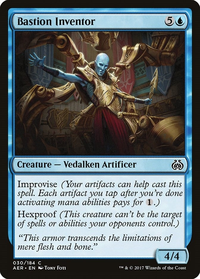 Bastion Inventor (30) [AER] - MTG Single